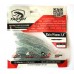 Силиконовая приманка на хищника, Taipan Rain Worm, 3,8 дюйма, 8шт/уп, цвет №11 Lite violet